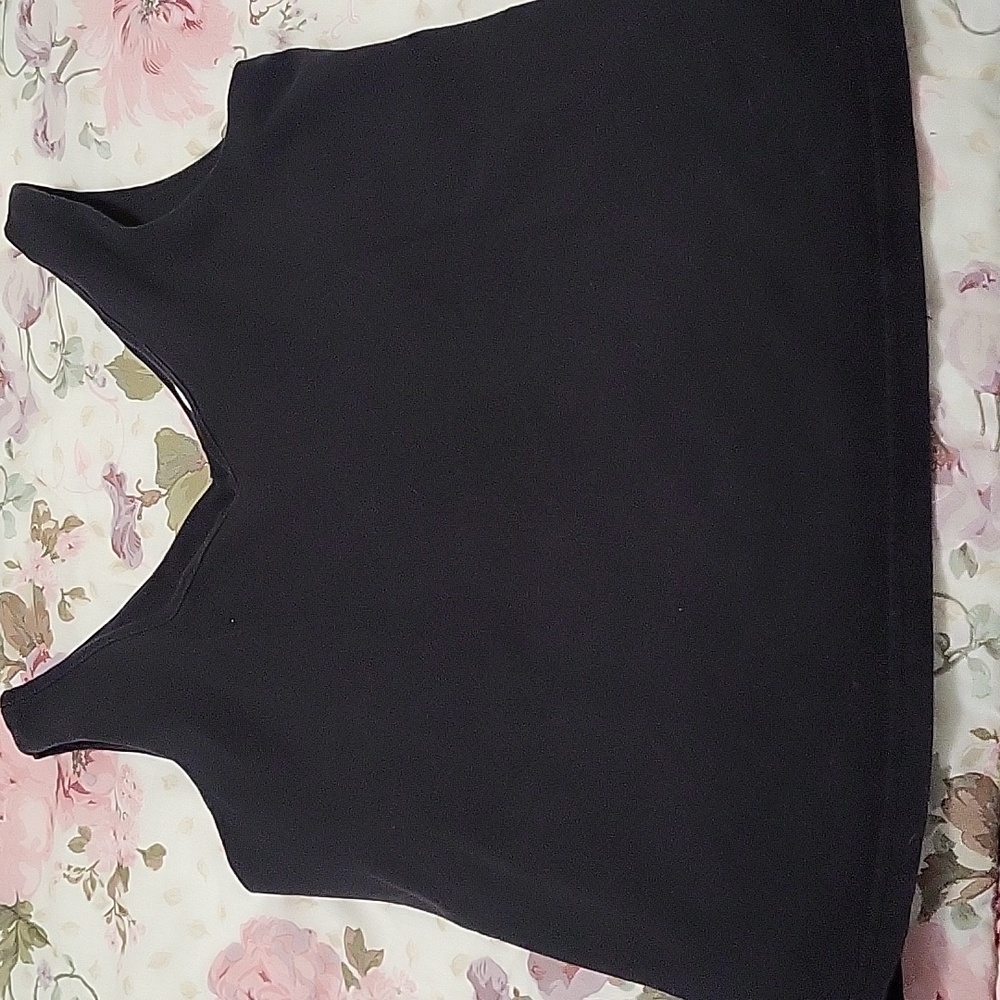 Women's V neck, sleeveless stretch tank